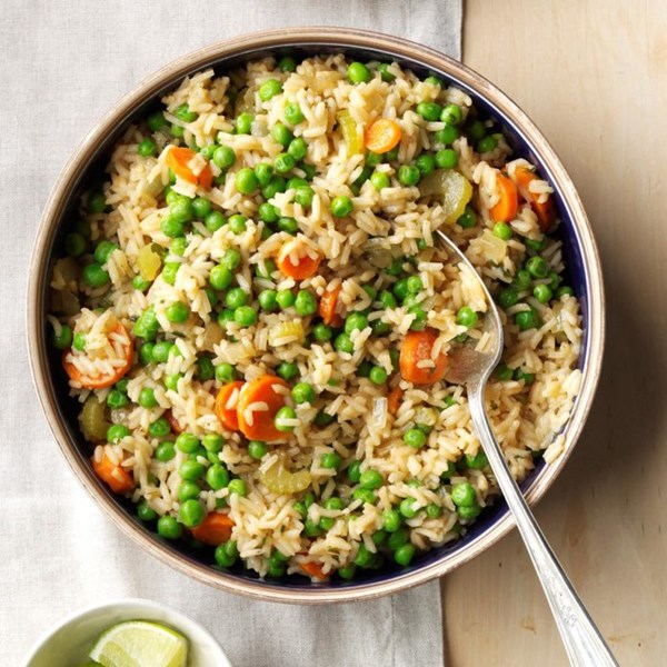 Asian rice pilaf 