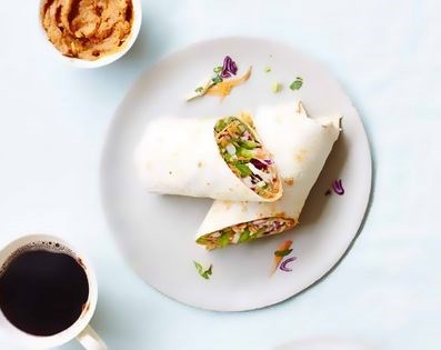 Asian slaw wraps