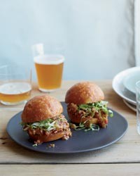 Asian sloppy Joe sliders