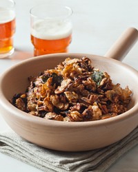 Asian snack mix with nori