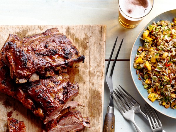 Asian-spiced baby back ribs