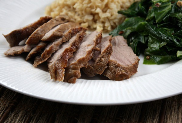 Asian-spiced pork tenderloin