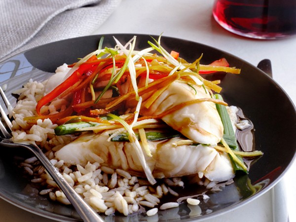 Asian steamed fish