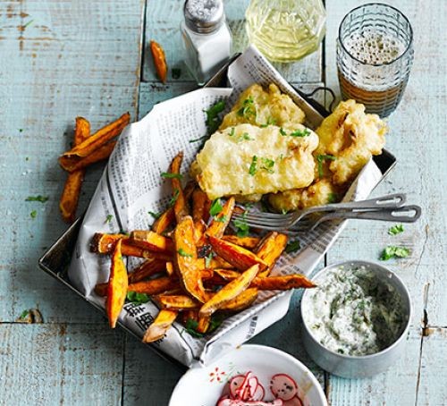 Asian-style fish & chips