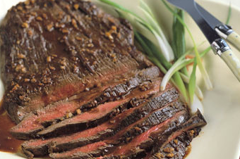 Asian-style flank steak