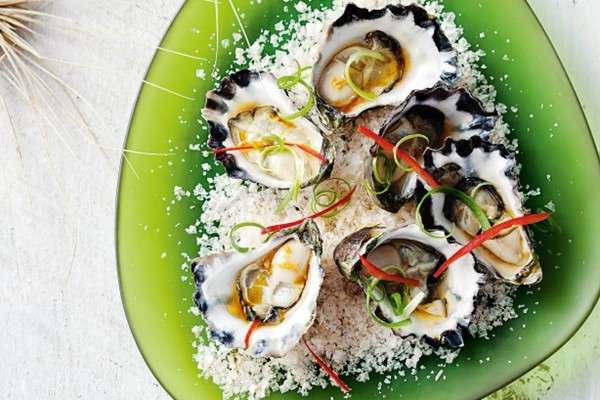 Asian-style oysters