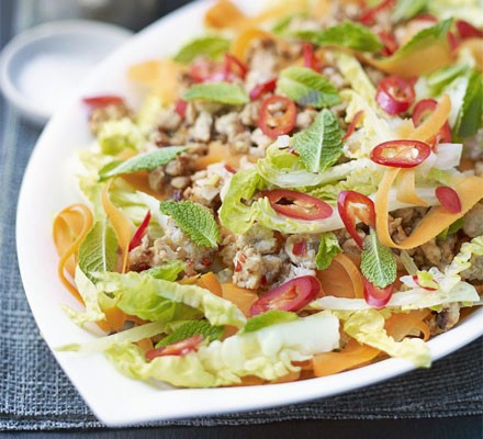 Asian turkey salad