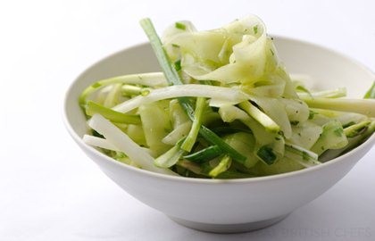 Asparagus and cucumber salad