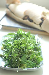 Asparagus and double pea salad