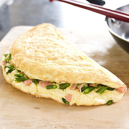 Asparagus and smoked salmon filling