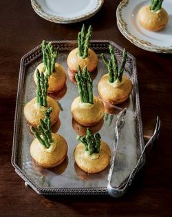 Asparagus cups