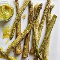 Asparagus fritter sticks