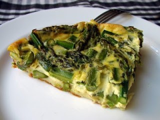 Asparagus pie