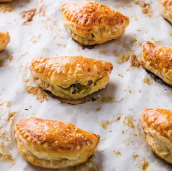 Asparagus puffs