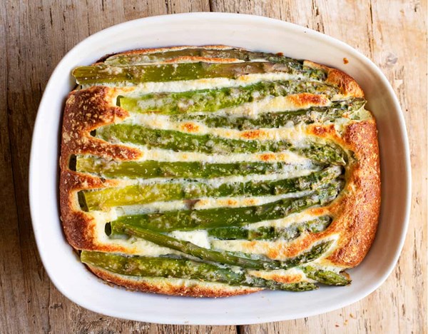 Asparagus soufflé