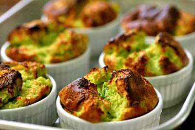 Asparagus soufflé