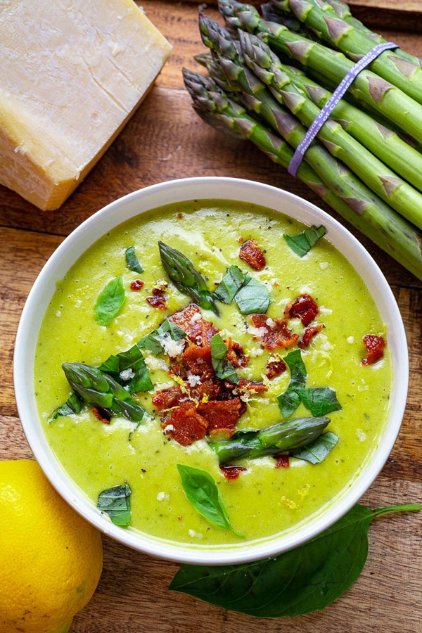 Asparagus soup