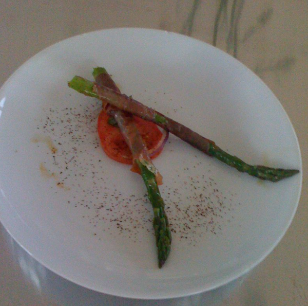 Asparagus starter