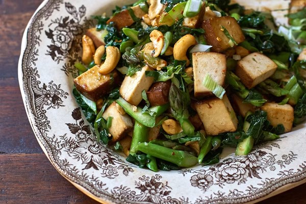 Asparagus stir-fry