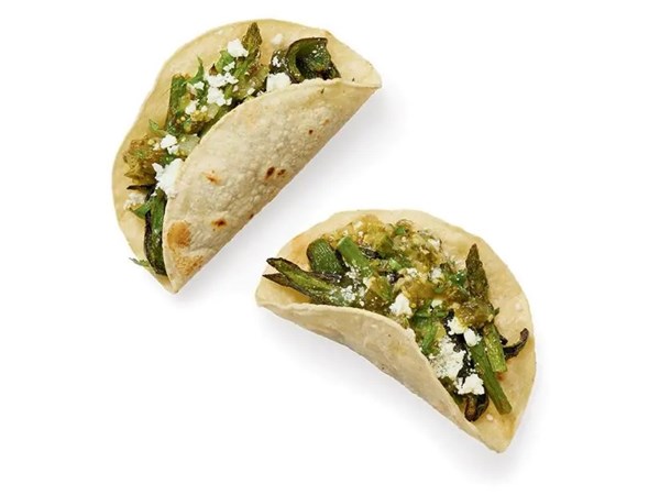 Asparagus tacos