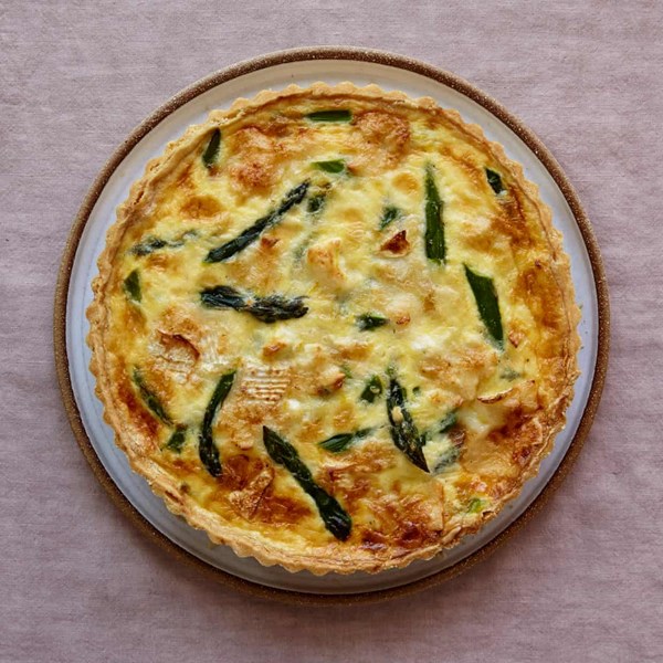 Asparagus tart