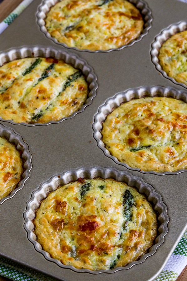 Asparagus tarts