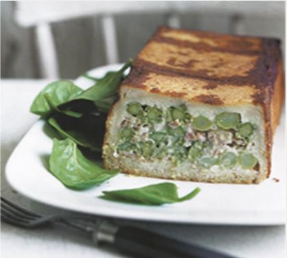 Asparagus timbale (Torta di asparagi)