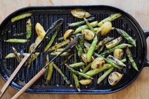 Asparagus with preserved lemon