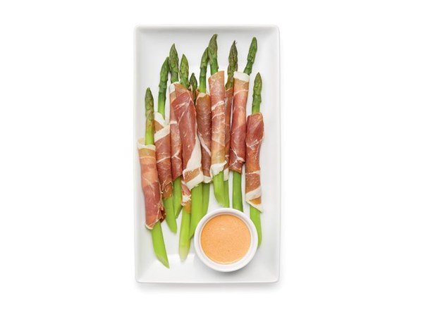Asparagus with serrano ham