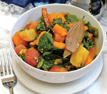 Assamese vegetable medley (Labra tarkari)