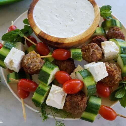 Athena's Greek meatballs
