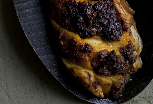 Aubergine chermoula