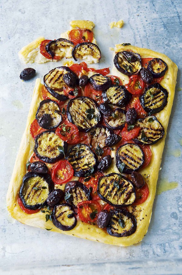 Aubergine coca Mallorquina