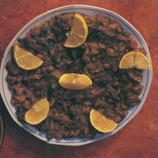 Aubergine (eggplant) salad La Tamu