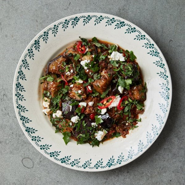 Aubergine kasundi
