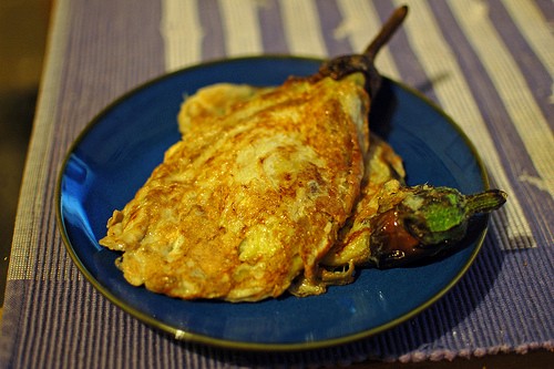 Aubergine omelette (Tortang talong)