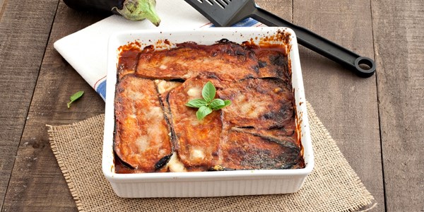 Aubergine Parmigiana