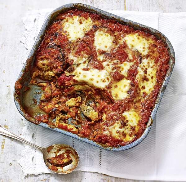 Aubergine Parmigiana