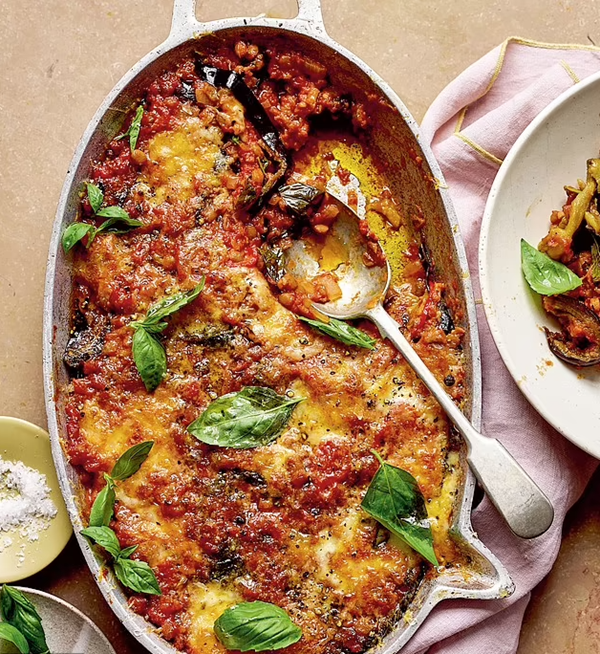 Aubergine Parmigiana