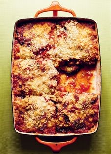 Aubergine Parmigiana