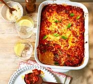 Aubergine parmigiana lasagne