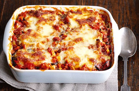 Aubergine Parmigiano