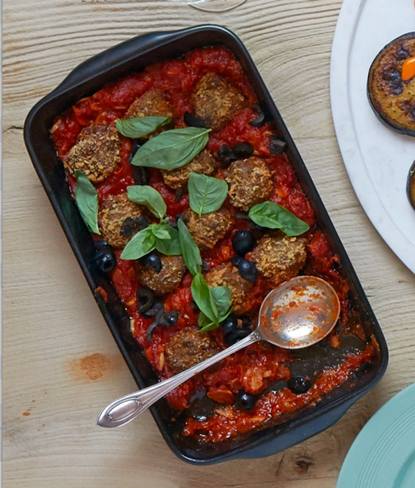 Aubergine polpette