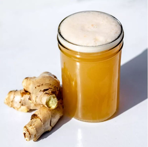 Audrey Saunders' ginger beer
