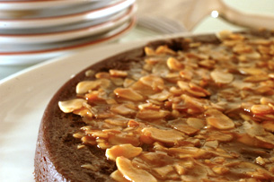 Aunt Amélie's smooth chocolate cake (Le fondant au chocolat de Tante Amélie)