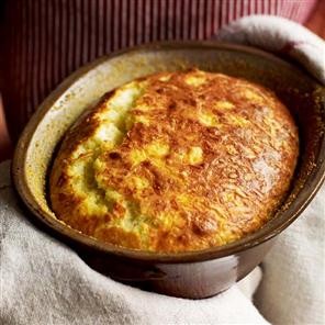 Aunt Gladys' savoury cheese pudding
