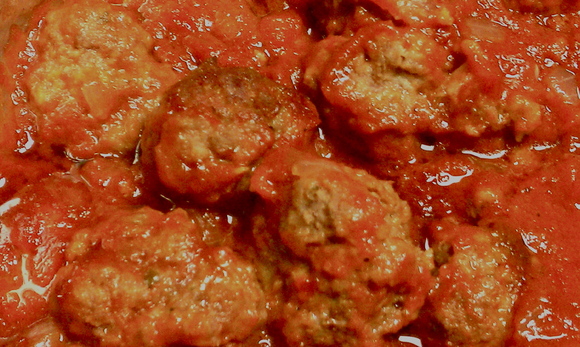 Aunt Julie's meatballs