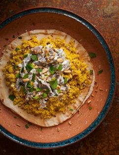 Auntie Anwaar's mansaf risotto