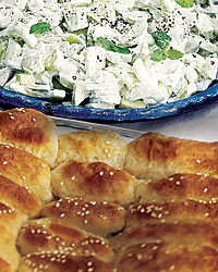 Auntie Buck's light and buttery dinner rolls
