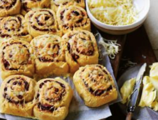 Aussie cheesy-mite scrolls